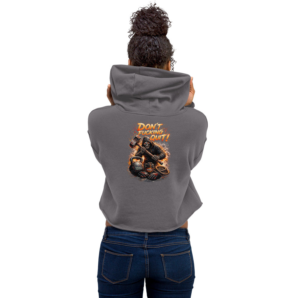 Crop hoodie