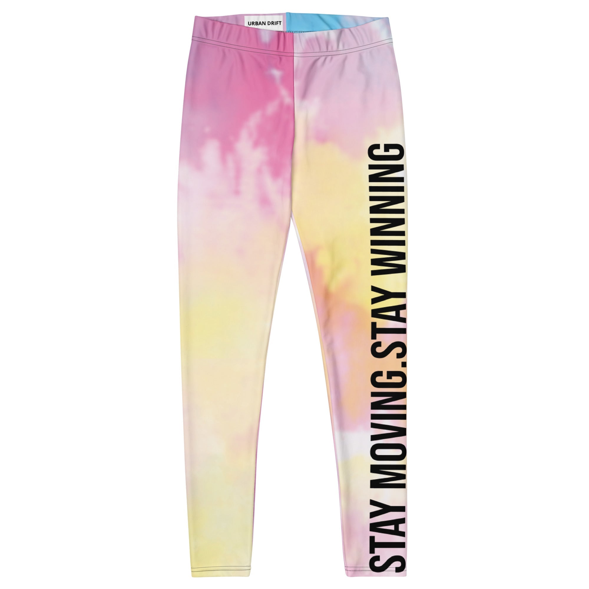 Urban drift women tie dye seamless highwaist yoga leggings-tie dye gradient fitness pants