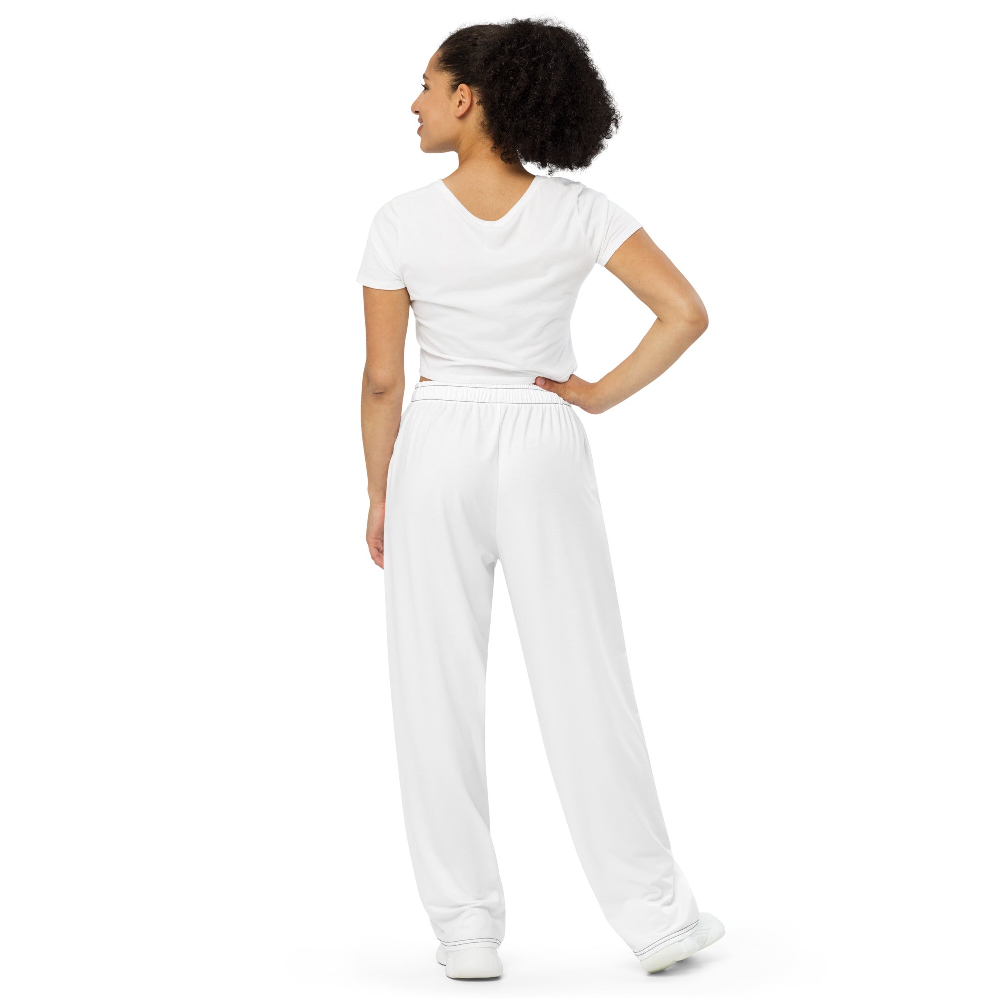 Urban drift unisex all over print wide-leg pants