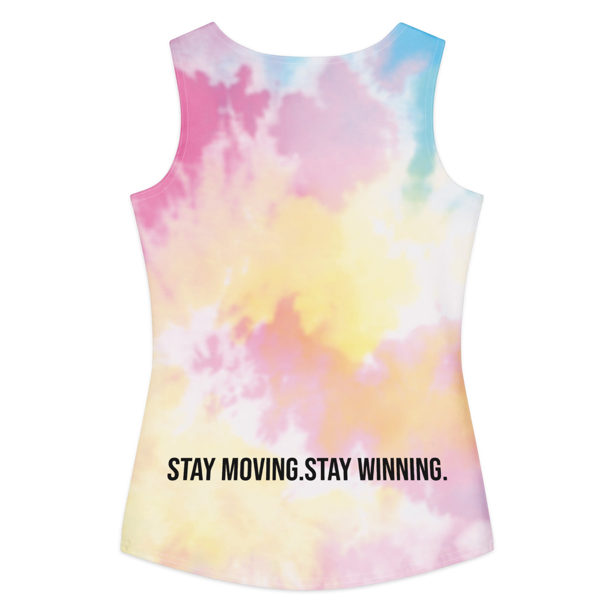 Urban drift Women's tie dye workout tank top-seamlesd gym training top