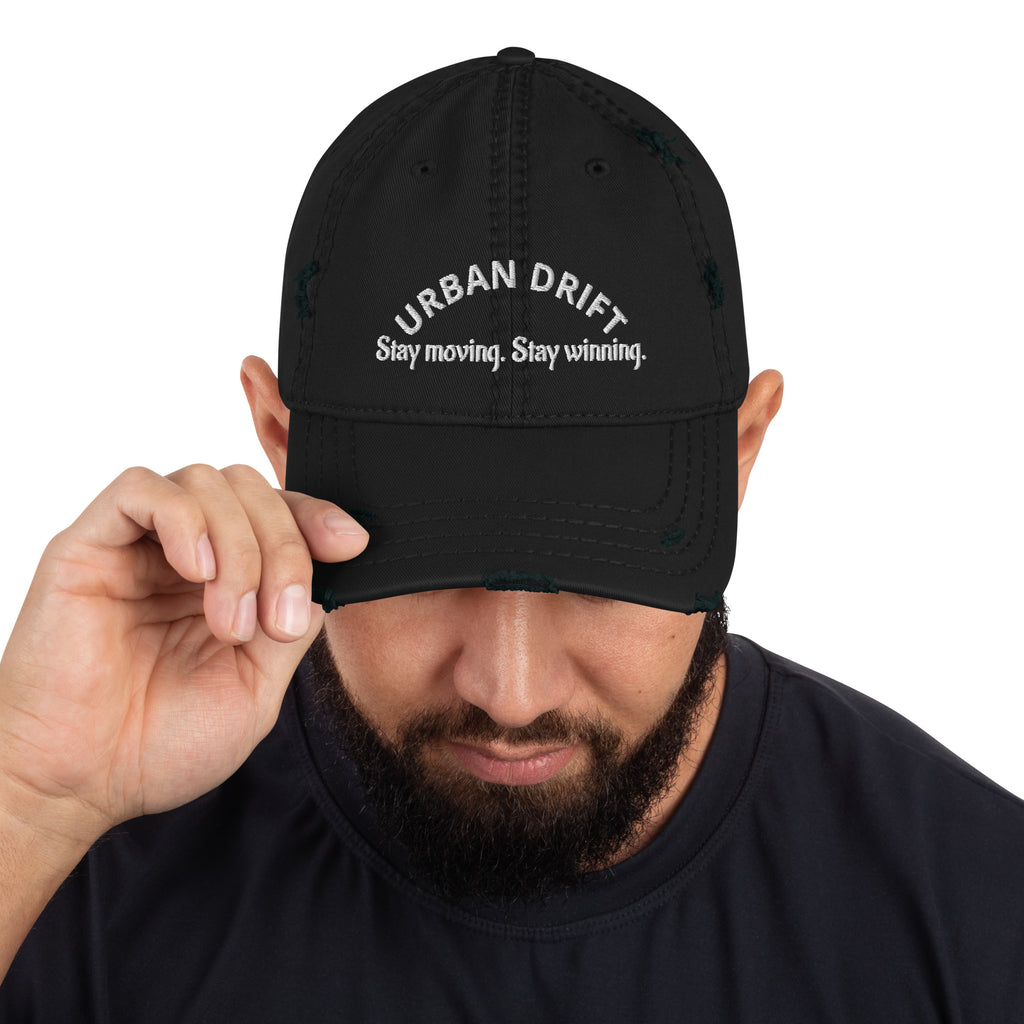 Urban drift black men's hat/cap