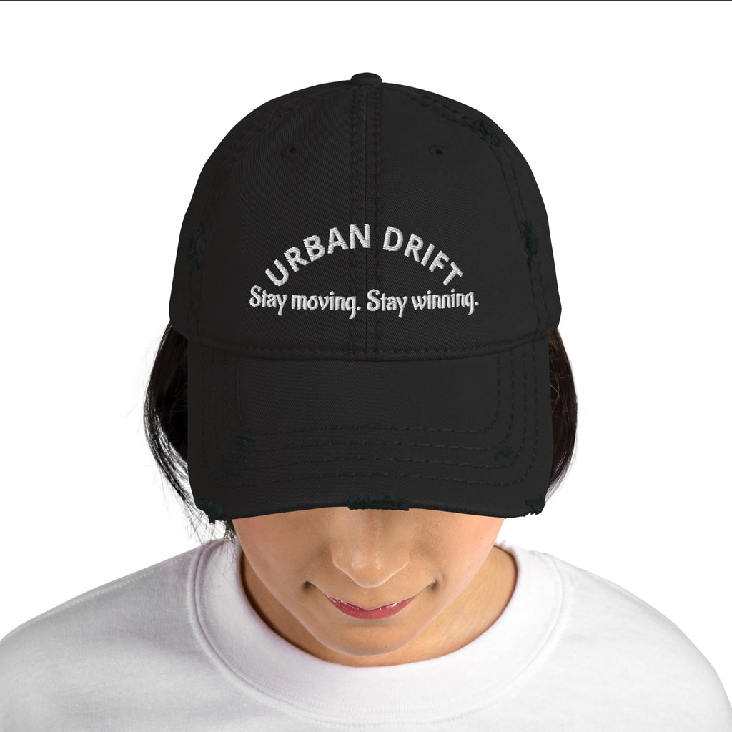 Urban drift black men's hat/cap