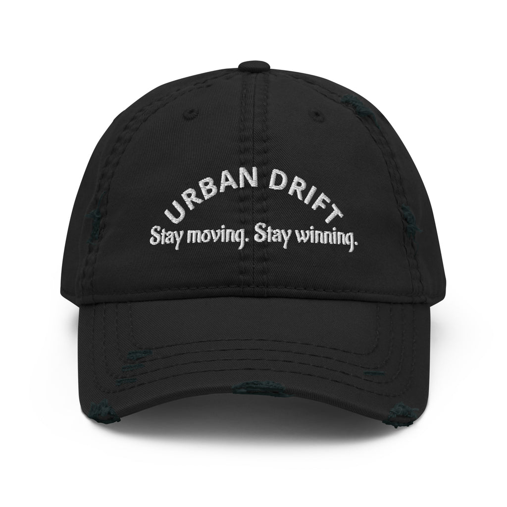 Urban drift black men's hat/cap