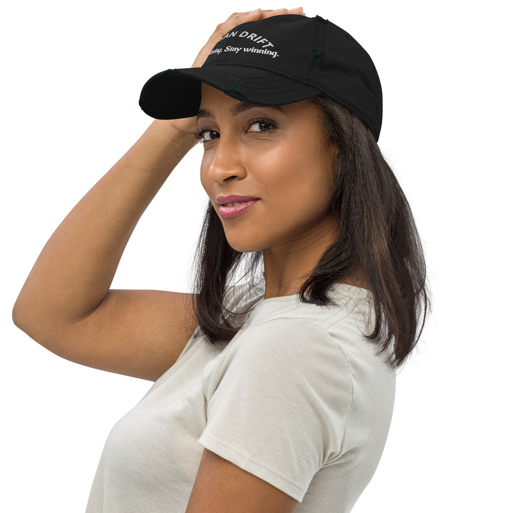 Urban drift black men's hat/cap