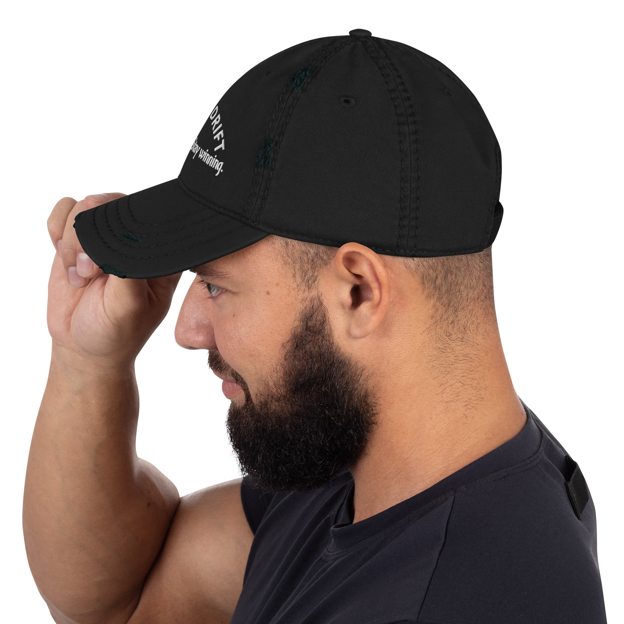 Urban drift black men's hat/cap
