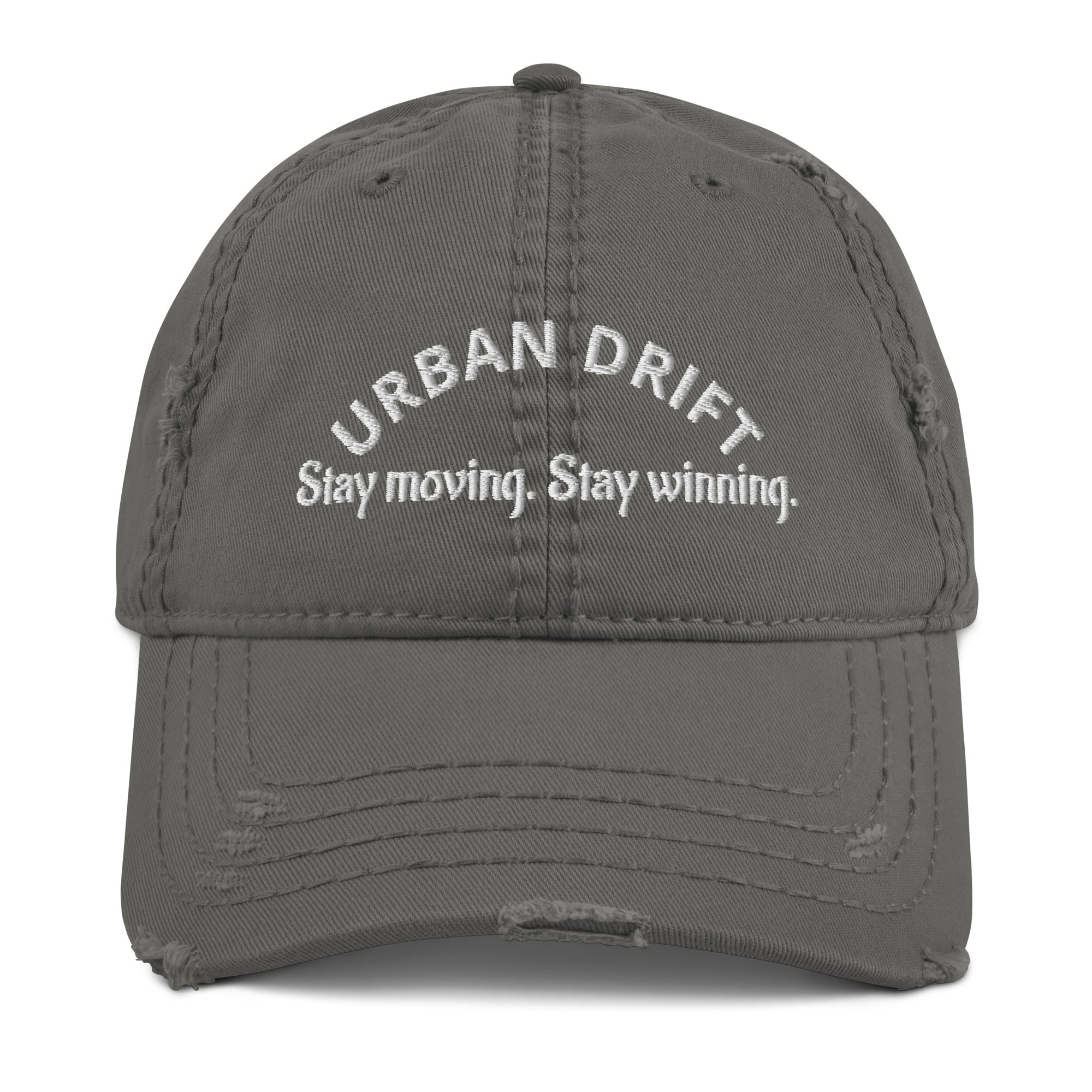 Urban drift charcoal grey men's hat/cap