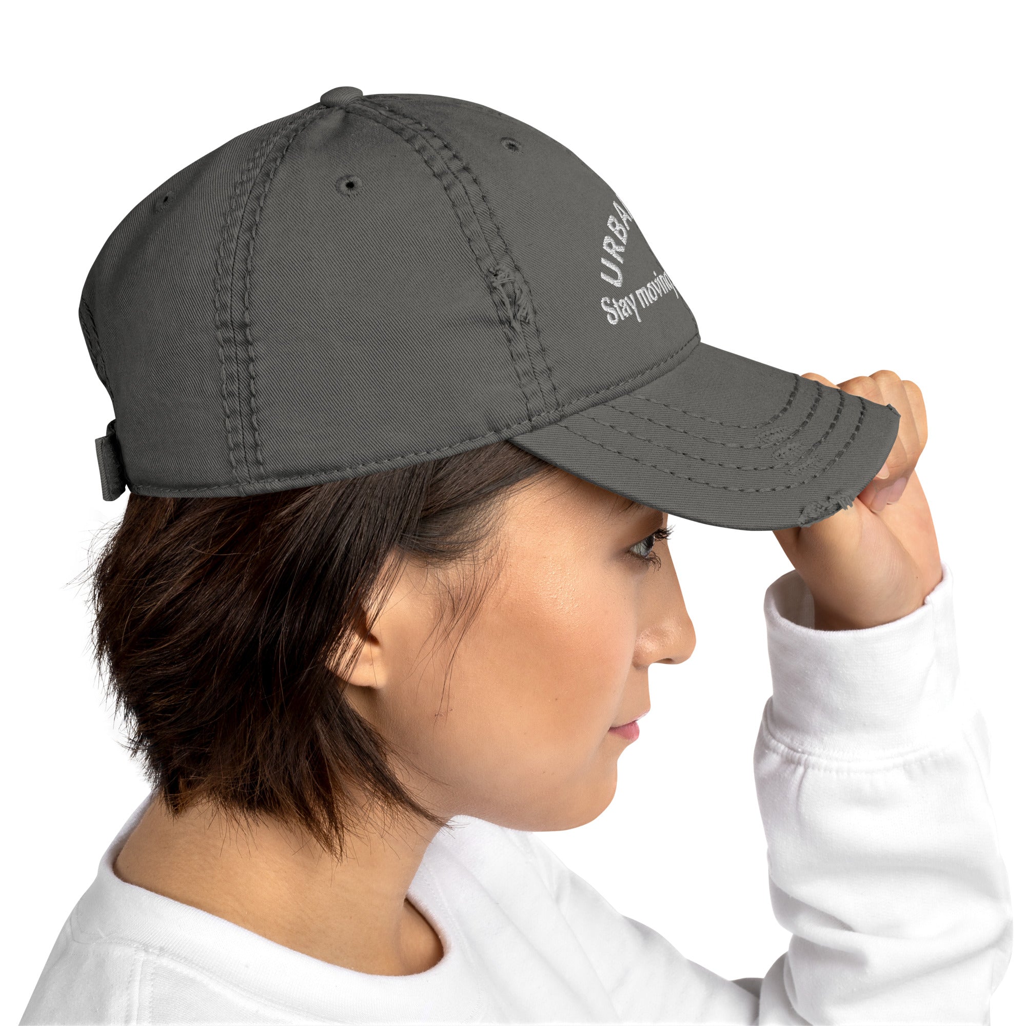 Urban drift charcoal grey men's hat/cap