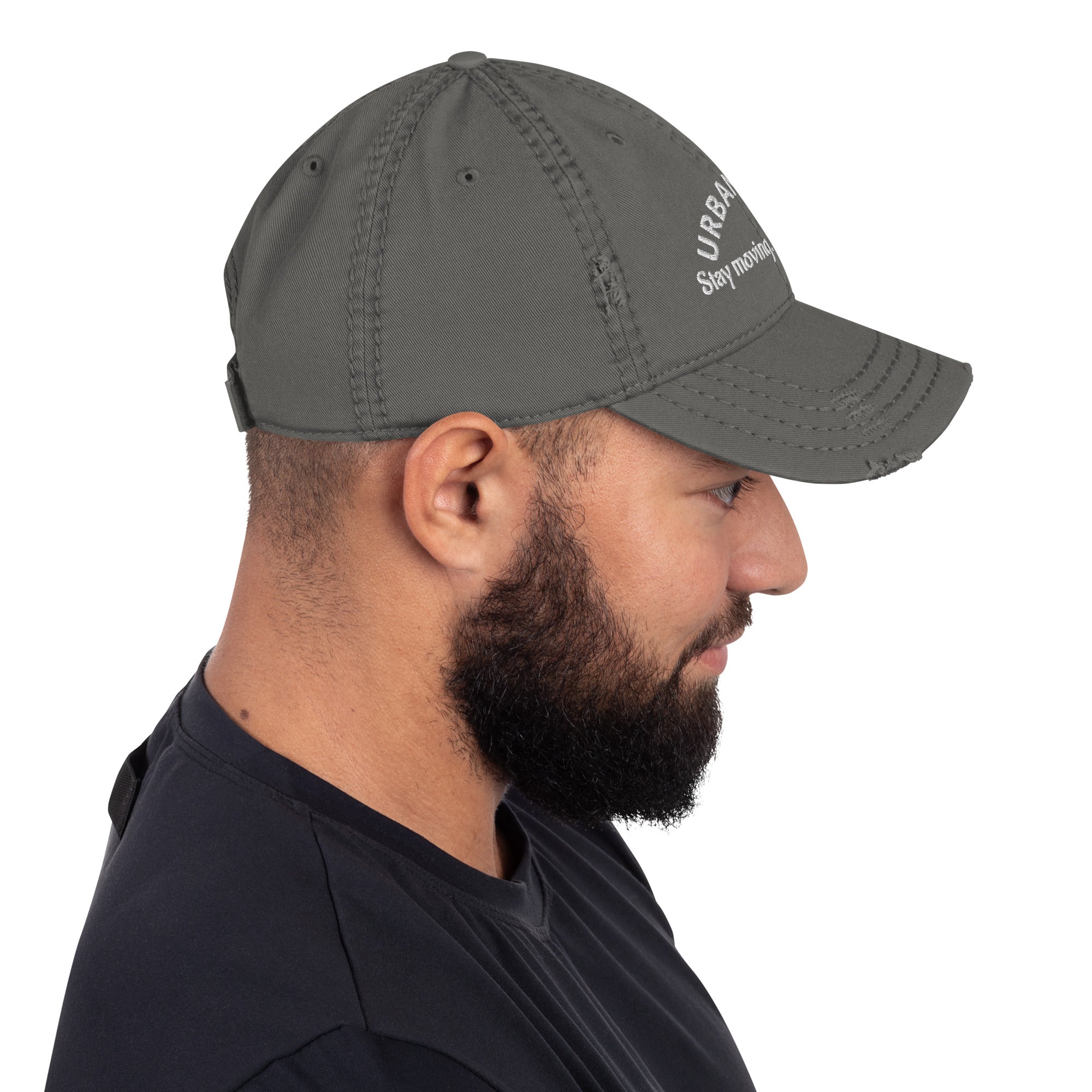 Urban drift charcoal grey men's hat/cap
