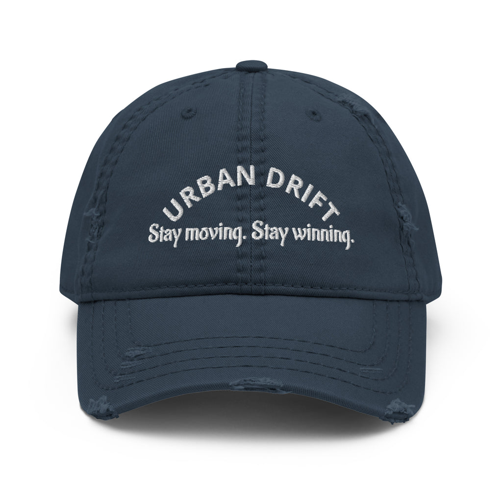 Urban drift navy blue men's hat/cap