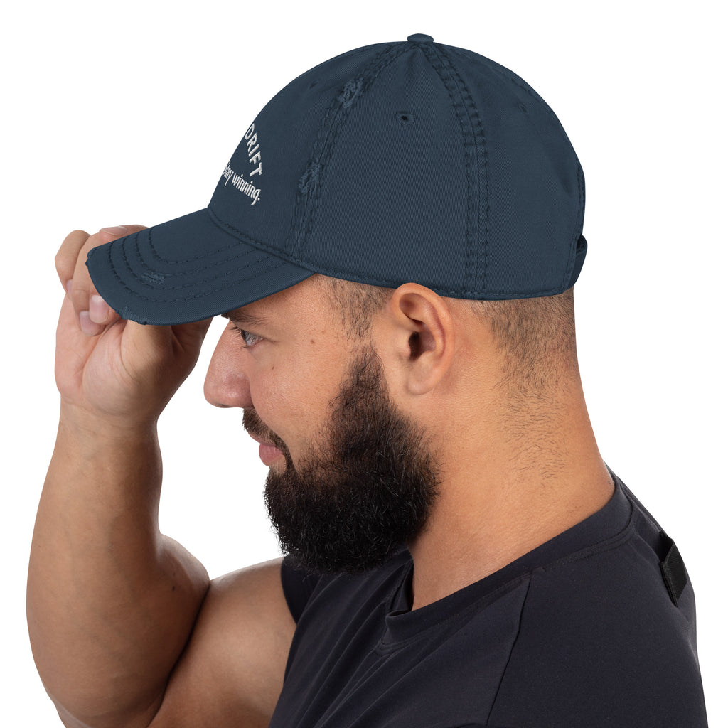 Urban drift navy blue men's hat/cap