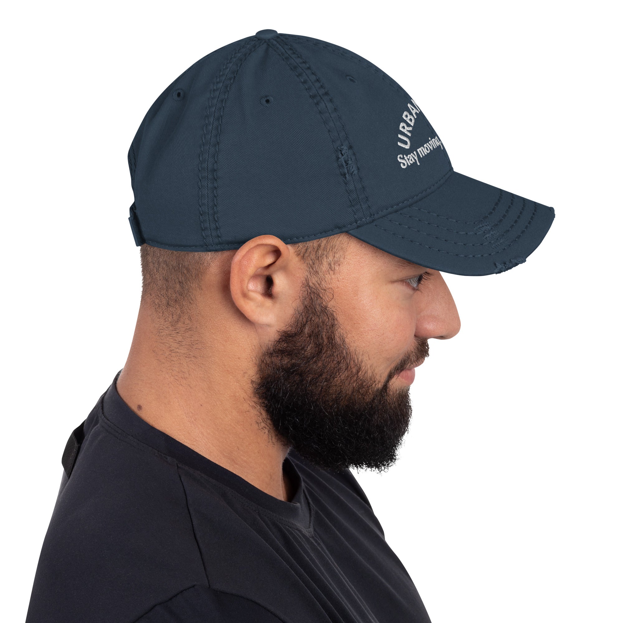 Urban drift navy blue men's hat/cap