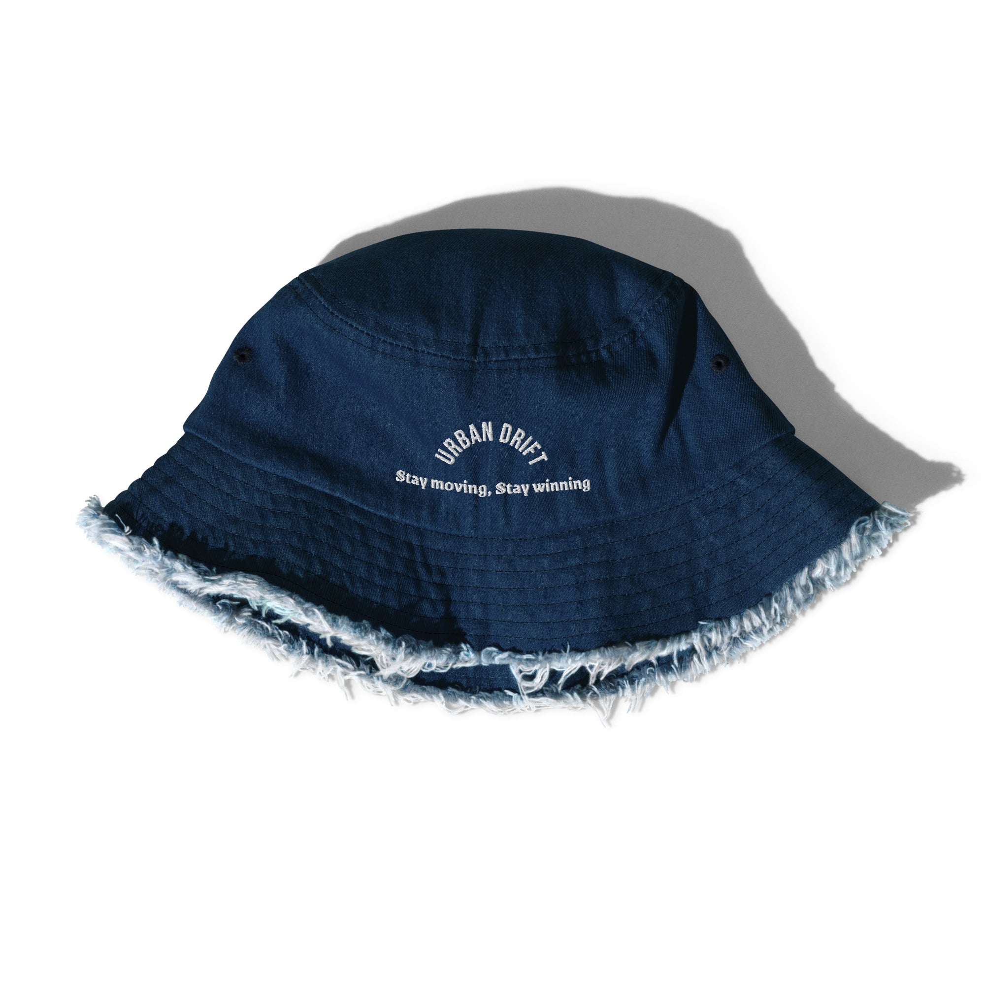 Urban drift dark blue bucket hat