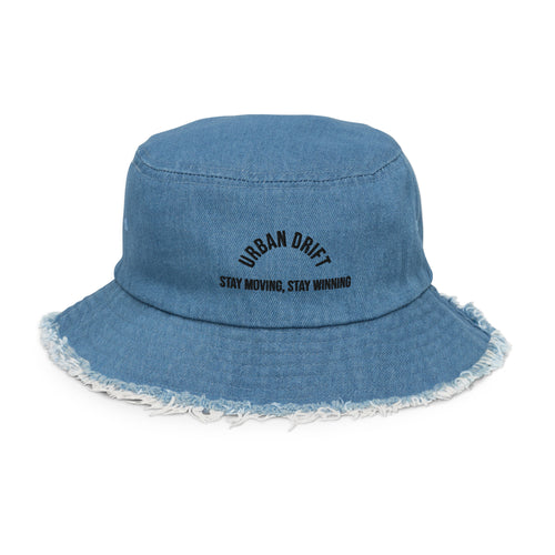 Urban drift blue light bucket hat