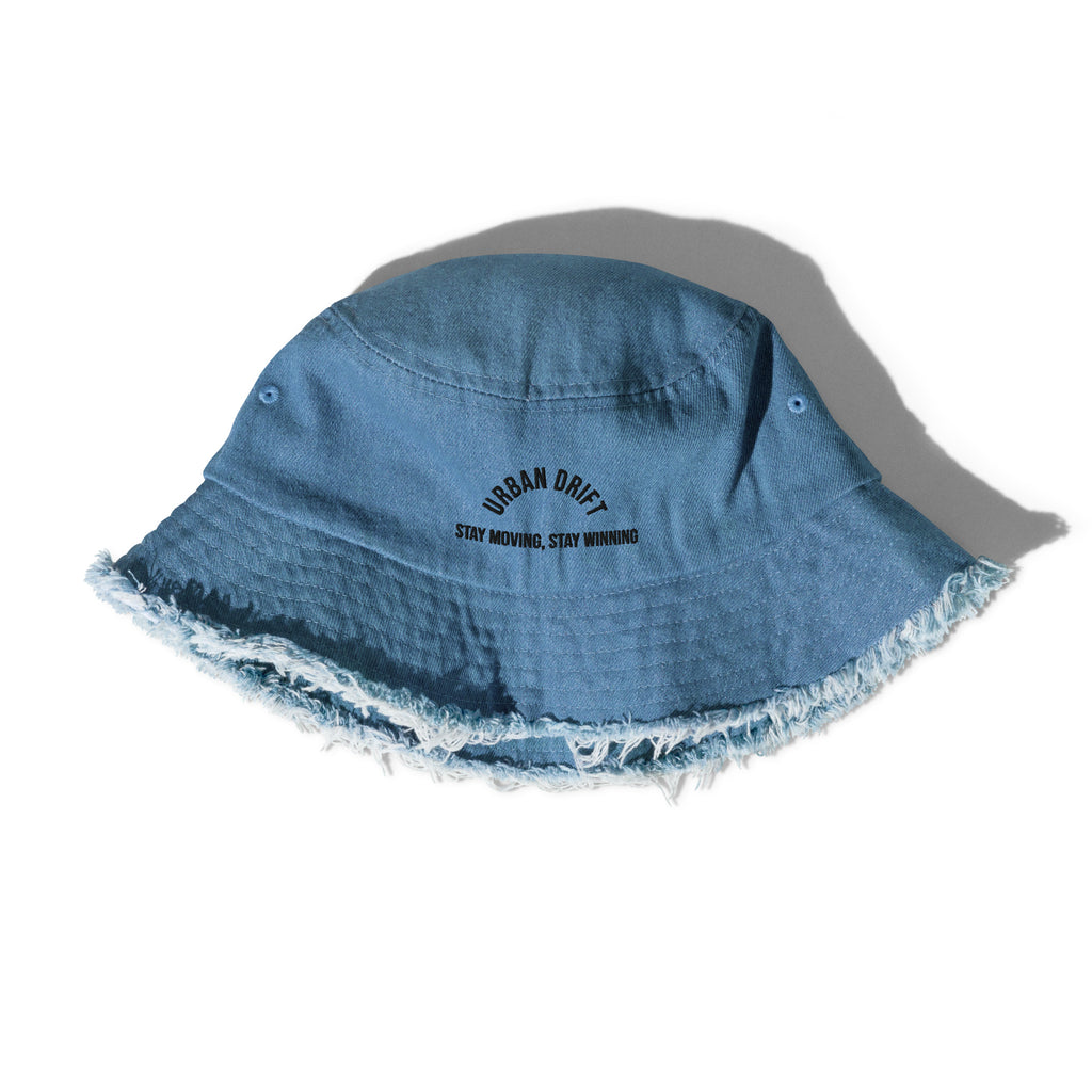 Urban drift blue light bucket hat