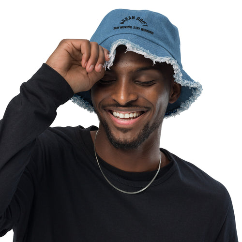 Urban drift blue light bucket hat