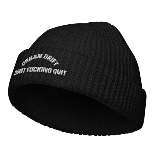 Urban drift men black beanie