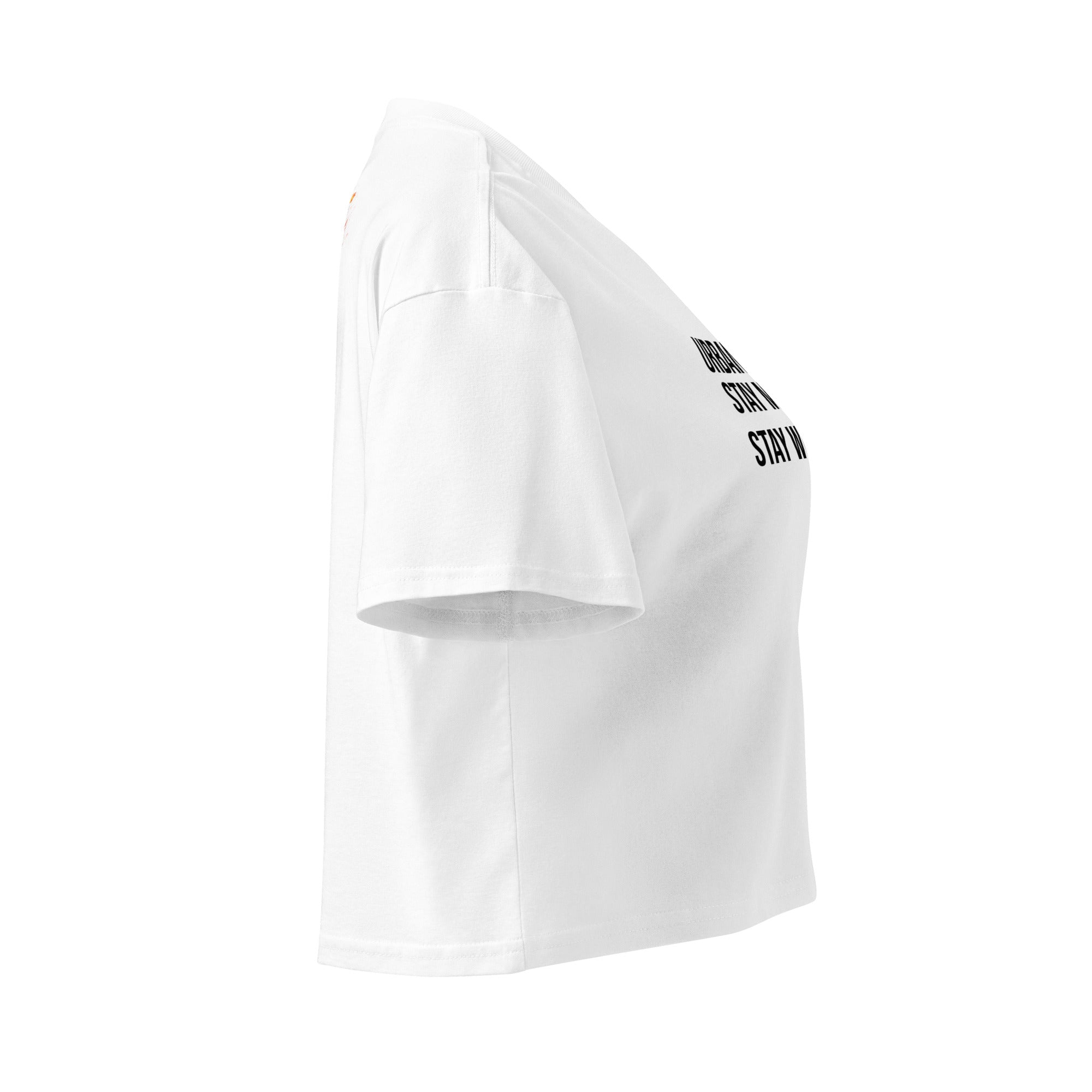 Urban drift women white crop top