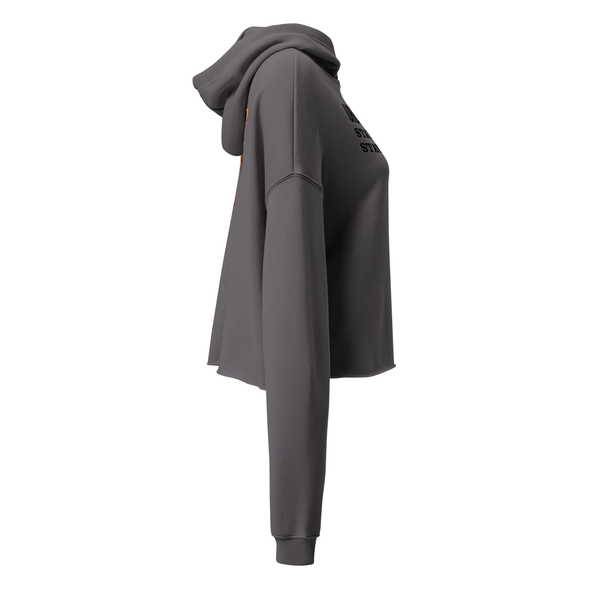 Urban drift women storm crop top hoodie